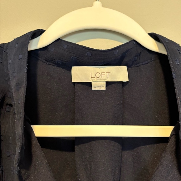 Women's Loft Short Sleeve Top - Sheet short sleeves Navy Blue Size Mediu… - Picture 8 of 9
